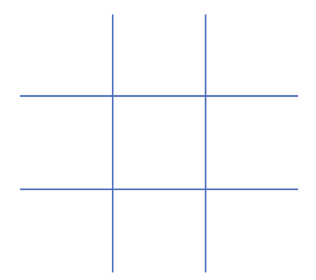 FREE Blank Noughts and Crosses Game Boards